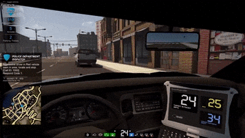 police car braking GIF by Excalibur Games Official