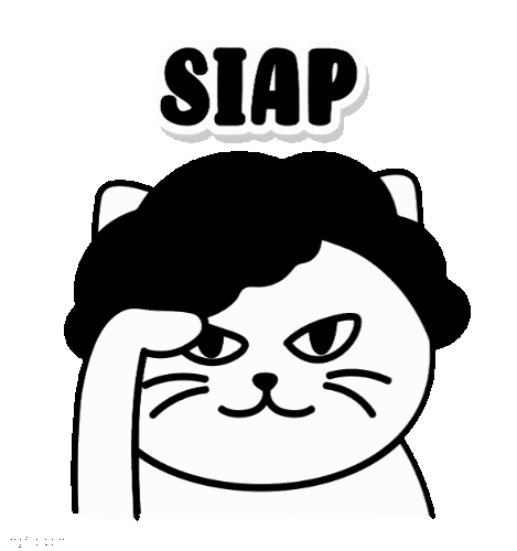 Happy Cat Sticker by escobark.id