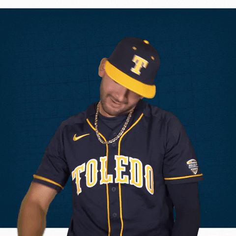 Toledo Baseball GIF by Toledo Rockets