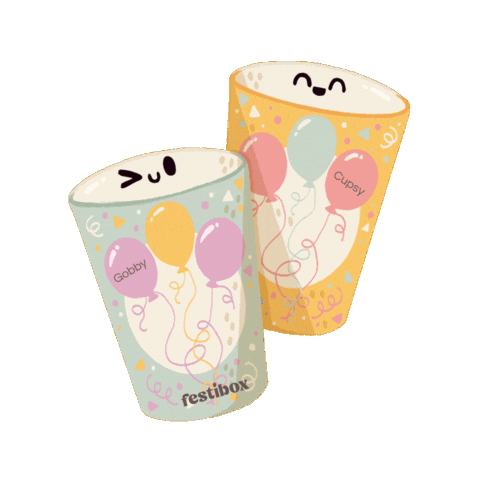 Cup Trinquer Sticker by Festibox