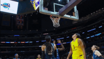 flexing los angeles sparks GIF by WNBA