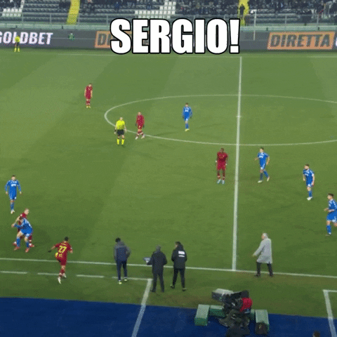Sergio Oliveira Football GIF by AS Roma