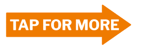 Arrow Orange Sticker by Schnierle