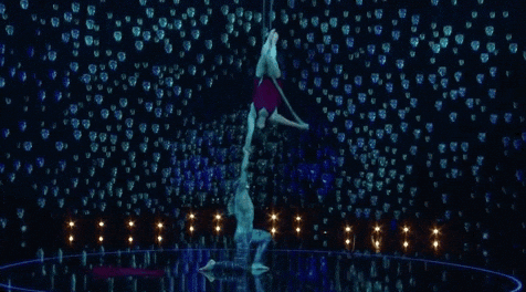 cirque du soleil #awards GIF by BAFTA