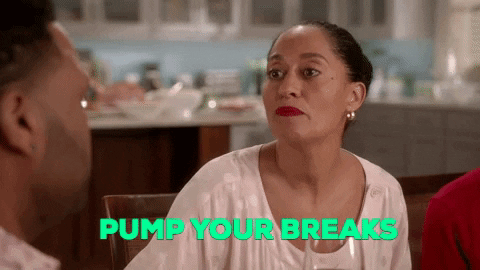 Tracee Ellis Ross Slow Your Roll GIF by ABC Network - Find & Share on GIPHY