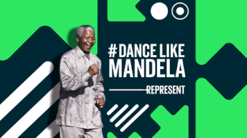 Represent Nelson Mandela GIF