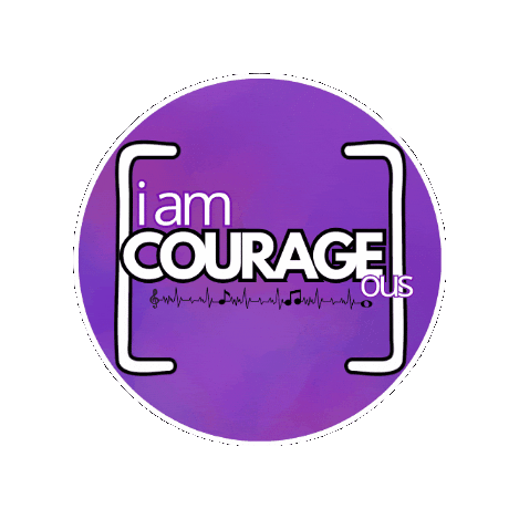 Courage Iac Sticker by I Am Courageous