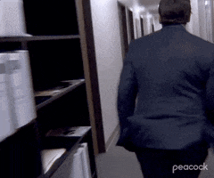 Season 3 Running GIF by The Office