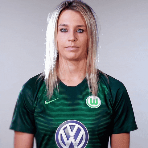 Champions League Smile GIF by VfL Wolfsburg
