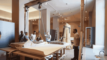 art conservation GIF by Brooklyn Museum