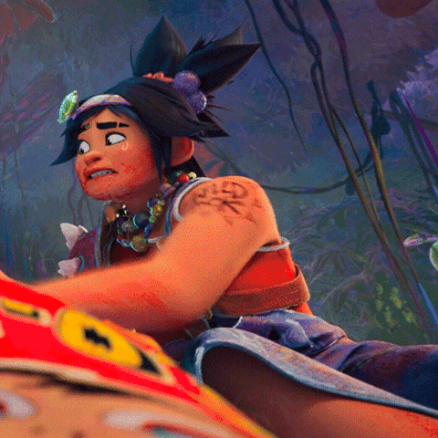 Scared GIF by Forgotten Island