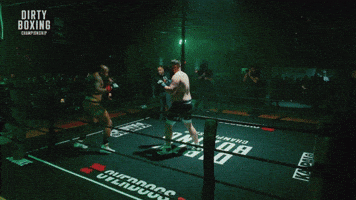 Fight Night Knockout GIF by Dirty Boxing Championship