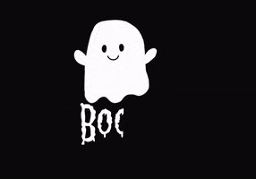 Friendly Ghost Halloween GIF