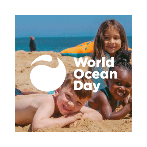 Surf Love Sticker by World Ocean Day