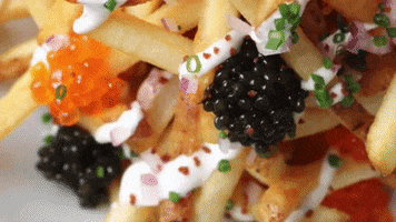 french fries goal GIF by Petrossian