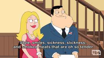 Style Smile GIF by American Dad