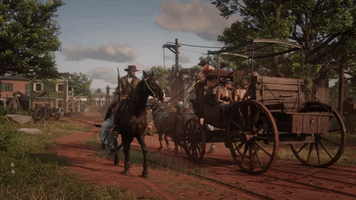 red dead redemption 2 hunting GIF by Rockstar Games