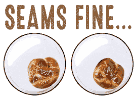 Hungry Soft Pretzels Sticker by Eastern Standard Provisions