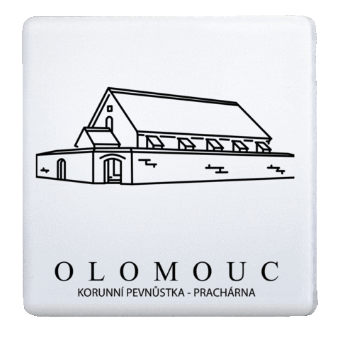 Olomouc Sticker by keramickeznamky