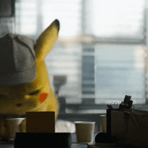 Happy Animation Gif By PokãMon Detective Pikachu