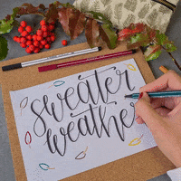 Sweater Weather Fall GIF by STABILO