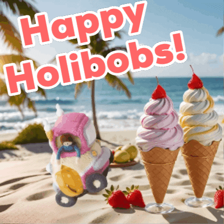 Ice Cream Man Happy Holidays GIF by TeaCosyFolk