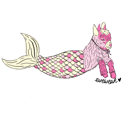 Pink Fish Sticker by Evewear