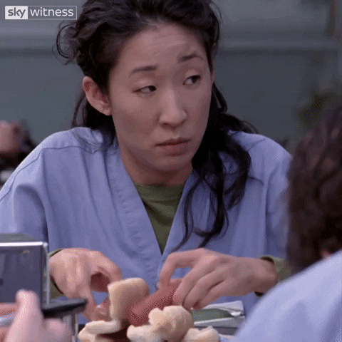 Greys Anatomy Eating GIF by Sky - Find & Share on GIPHY