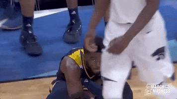 Posing College Basketball GIF by NCAA March Madness