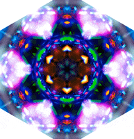 rainbow crystal GIF