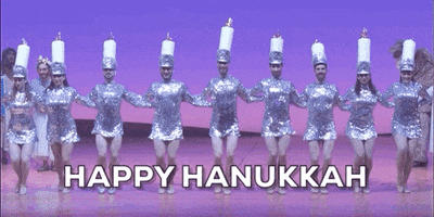 Broadway Cares Hanukkah GIF by Broadway Cares/Equity Fights AIDS