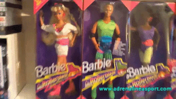 Adrenalineasport #Rollerblade #Barbie GIF
