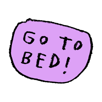 Tired Talking Is Hard Sticker by Adam J. Kurtz