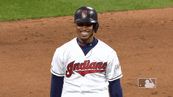 grinning major league baseball GIF by MLB