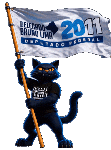 Deputado Causa Animal Sticker by Delegado Bruno Lima