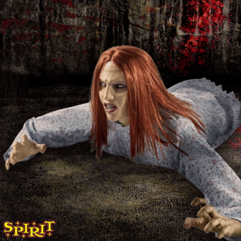 Zombie Creepy Halloween GIF by Spirit Halloween