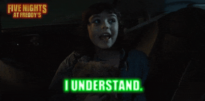 I Understand GIF by Five Nights At Freddy’s