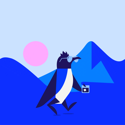 King Penguin GIF by Dang Good Ice