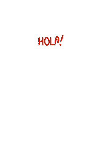Hola Sticker