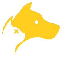 Dot Dot Dot Cat Sticker by Feast Artists