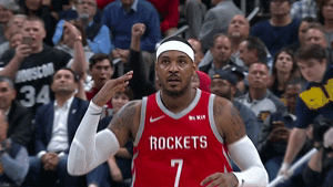 celebrate houston rockets GIF by NBA