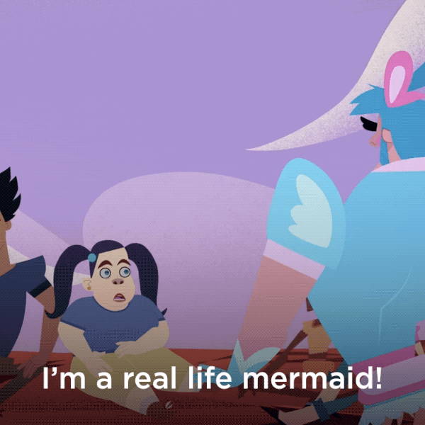 mermaid superdrags GIF by Super Drags Netflix