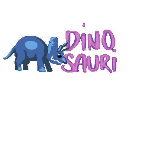 Animation Dino Sticker