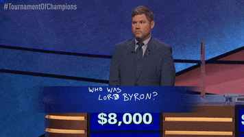 lord byron mic drop GIF by Jeopardy!