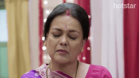 Indian Auntie Sad GIFs - Get the best GIF on GIPHY