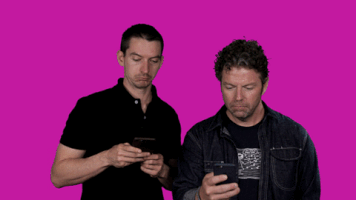 dave holmes phone GIF by Earwolf