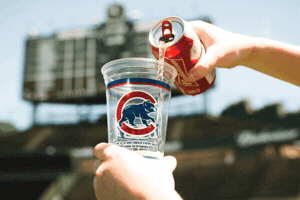 Drink Up Wrigley Field GIF