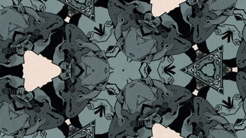 merge records kaleidoscope GIF by The Rock*A*Teens