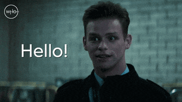 Wave Hello GIF by Doctor Who