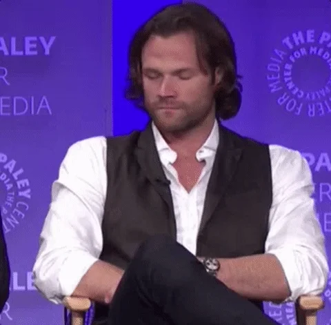 Throw Up Jared Padalecki GIF by The Paley Center for Media